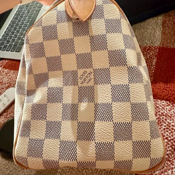 Authentic Louis Vuitton Speedy 25 Azur - Picture 2 of 4